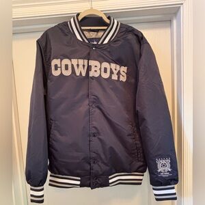 Sold Sold !!! Dallas Cowboys NFL Ultra Game Snap Button
Bomber Jacket NWOT.